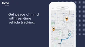 screenshot of Force Fleet Tracking